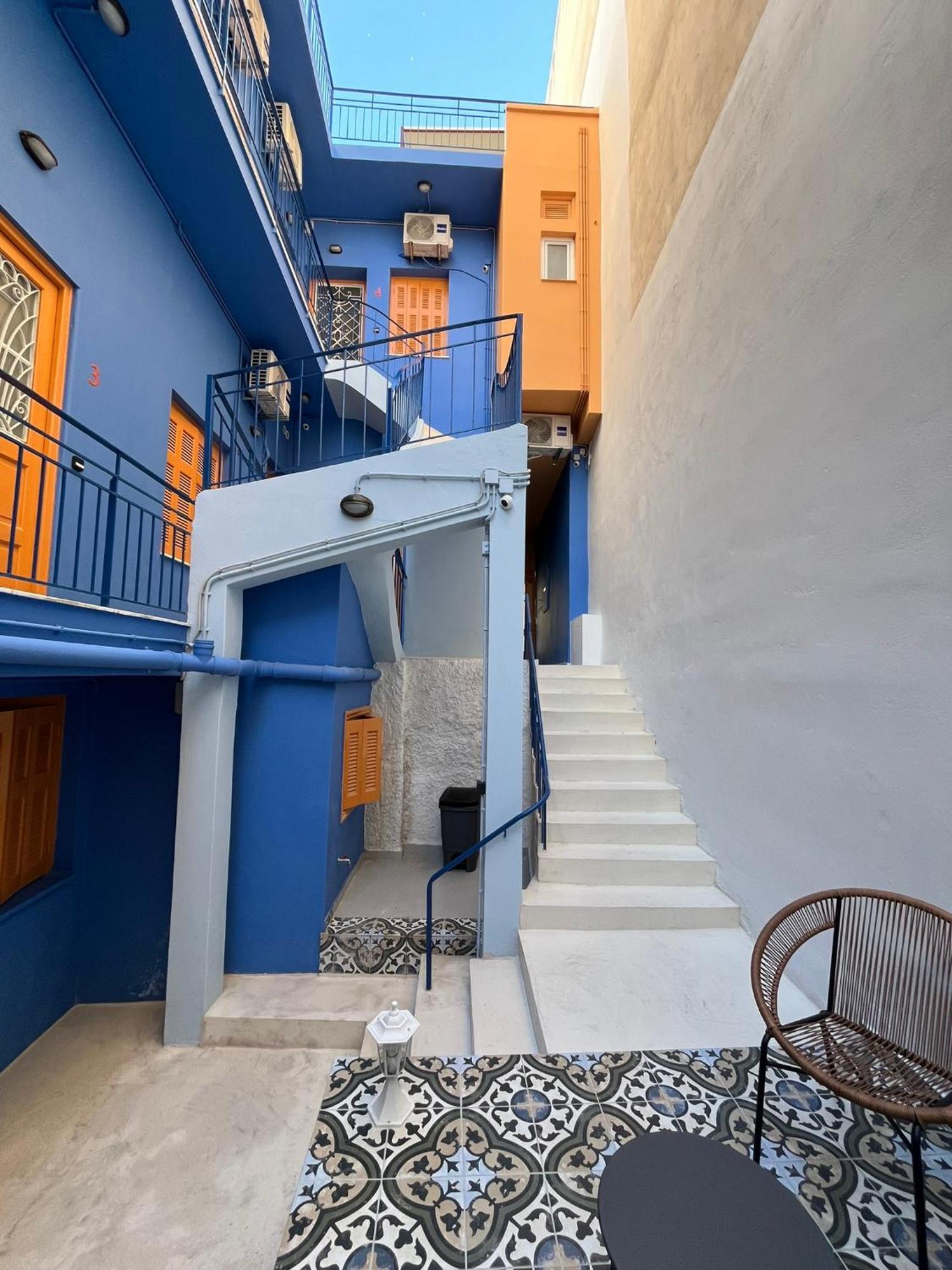 Aparthotel The Blue House Athen Exterior foto