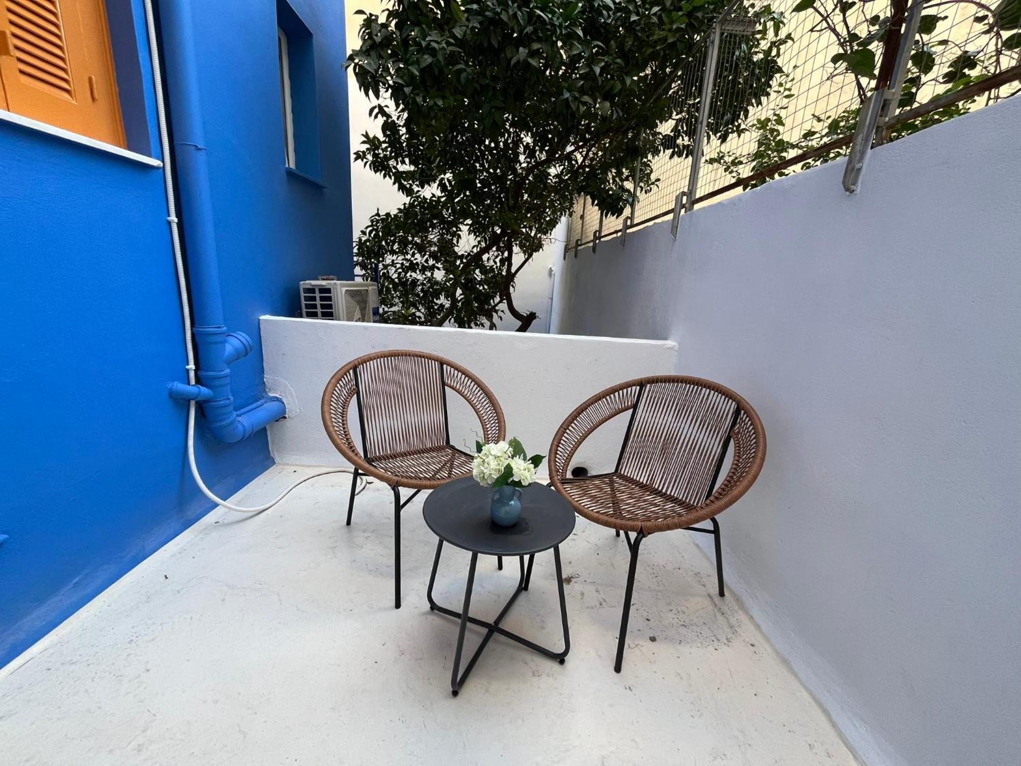 Aparthotel The Blue House Athen Exterior foto